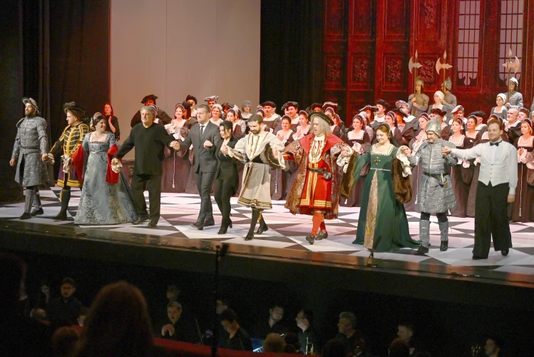 Opera "Hernani" - staged by the State Opera - Ruse
